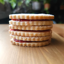 Load image into Gallery viewer, Nile Love Cookie - 12 Linzer Raspberry Jam Heart Cookie
